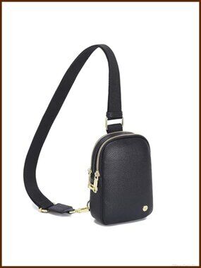 Anti Theft Crossbody Sling Bag RFID Blocking Zip Lock Travel Purse